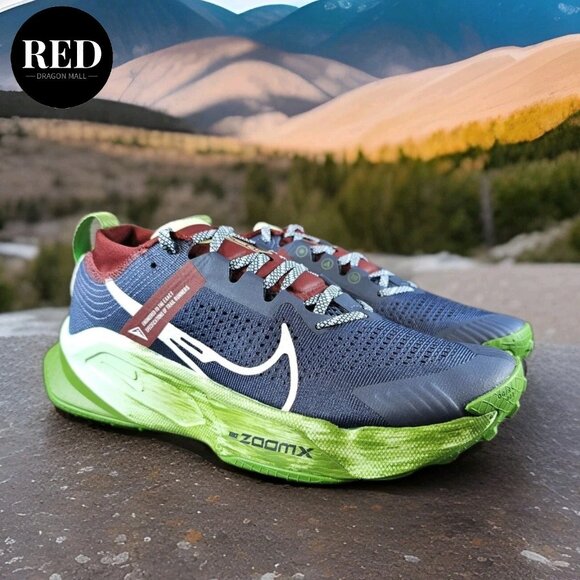Nike ZoomX Zegama Trail Running Shoes Thunder Blue DH0623-403 - Men's Size 11.5 - Picture 3 of 14